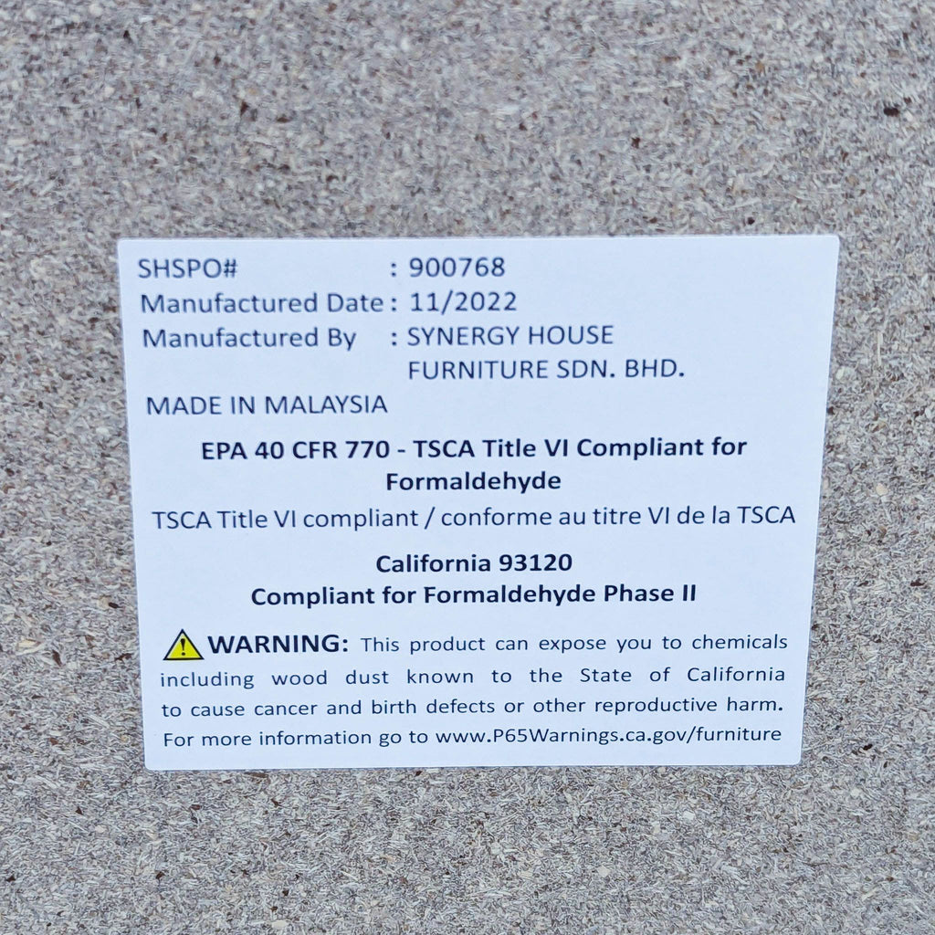 Synergy House Rustic 6 Drawer Dresser