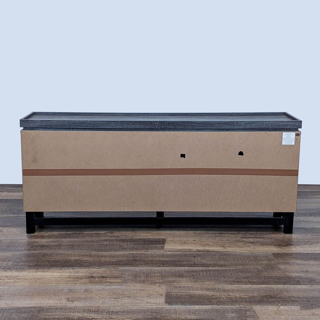 Gray Wash Media Console