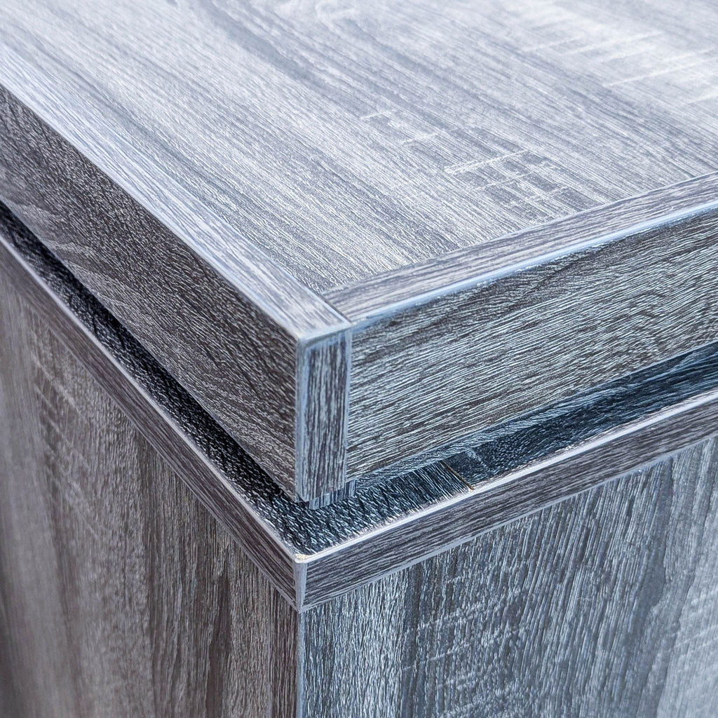 Gray Wash Media Console