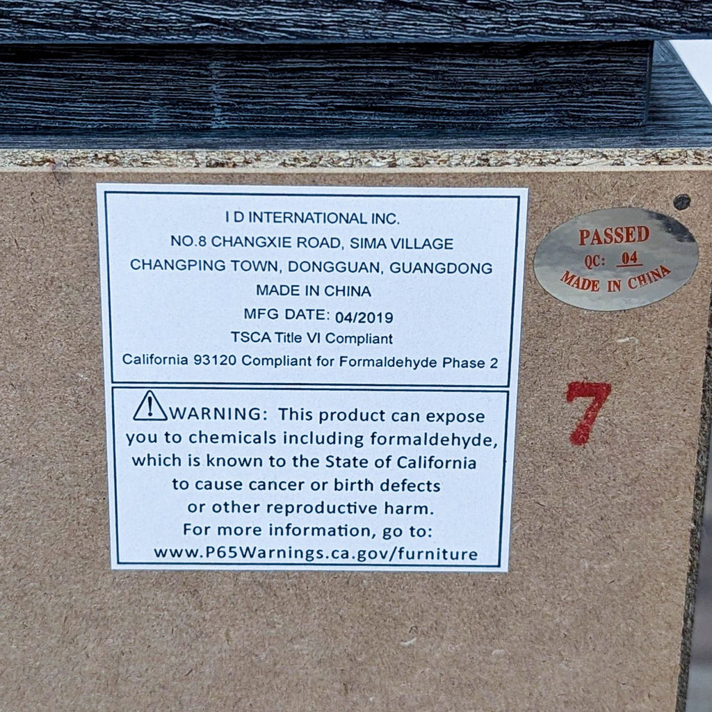 Gray Wash Media Console