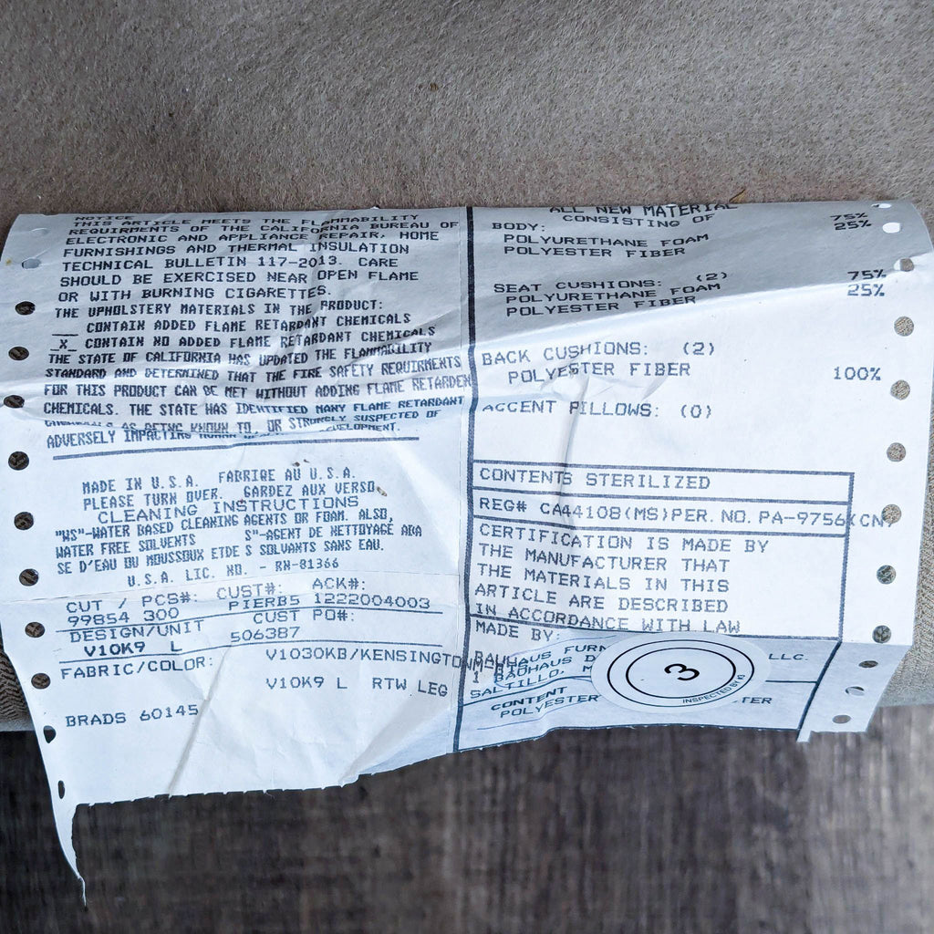 Bauhaus Furniture Classic Loveseat