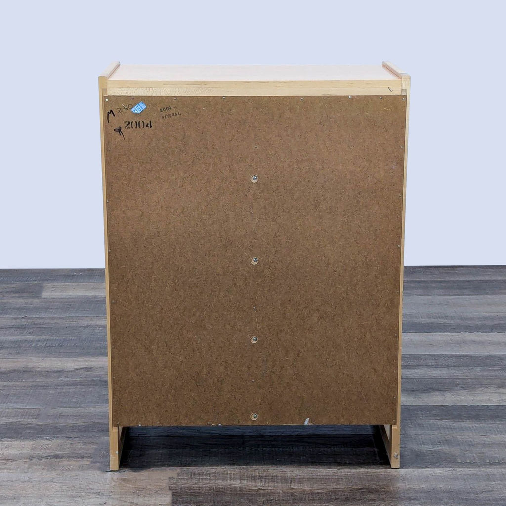 Stanley 4-Drawer Maple Wood Dresser