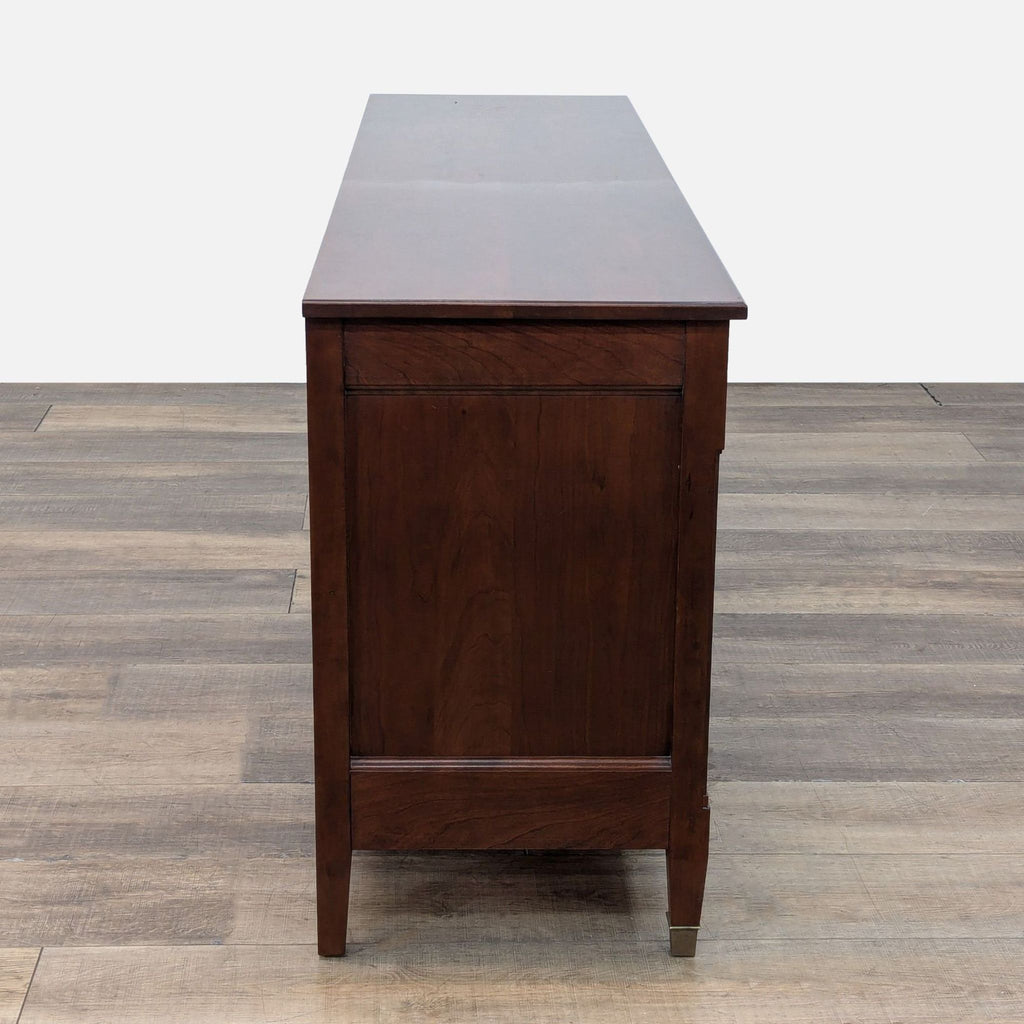 Classic 9-Drawer Cherry Wood Dresser