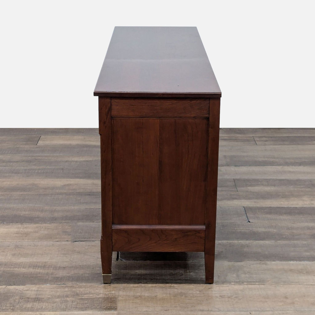 Classic 9-Drawer Cherry Wood Dresser