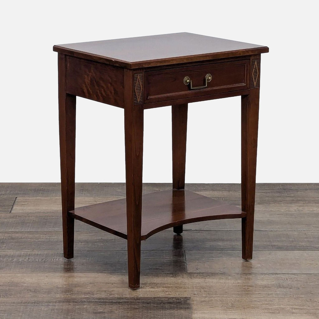 Stickley One Drawer Nightstand with Shelf