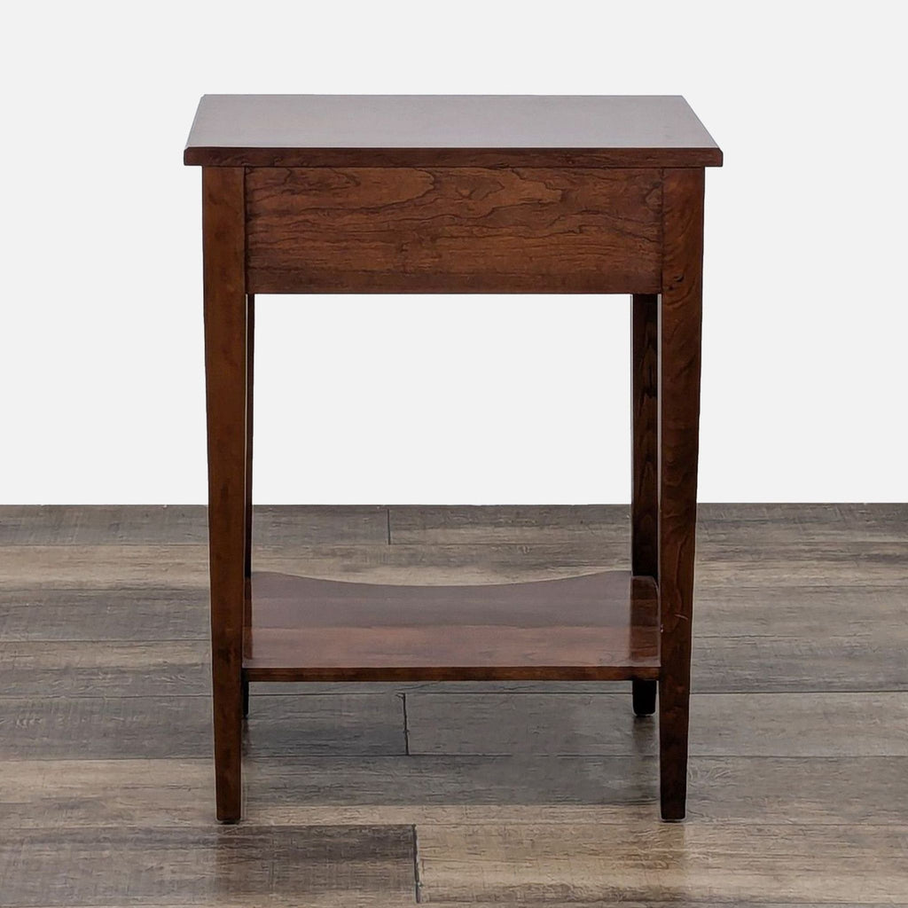 Stickley One Drawer Nightstand with Shelf