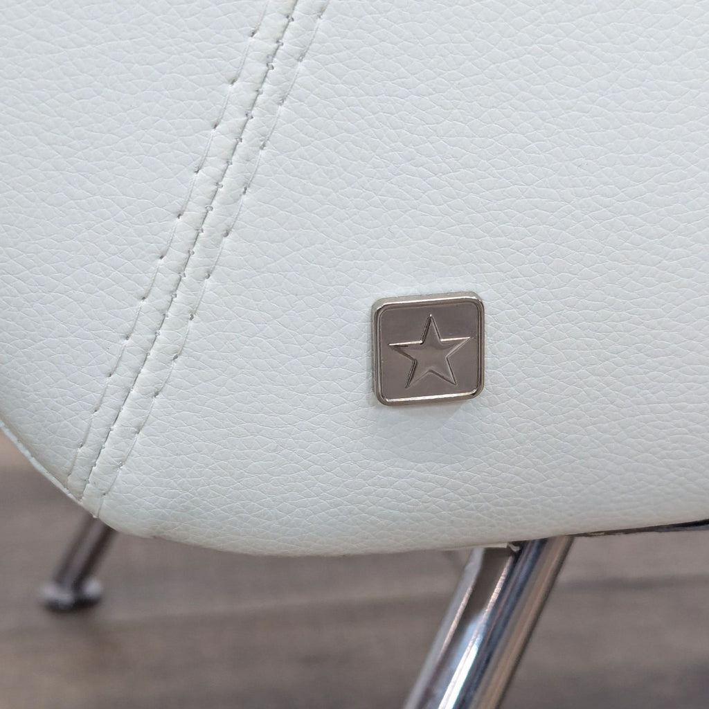 Scandinavian Designs Modern Leather Chair