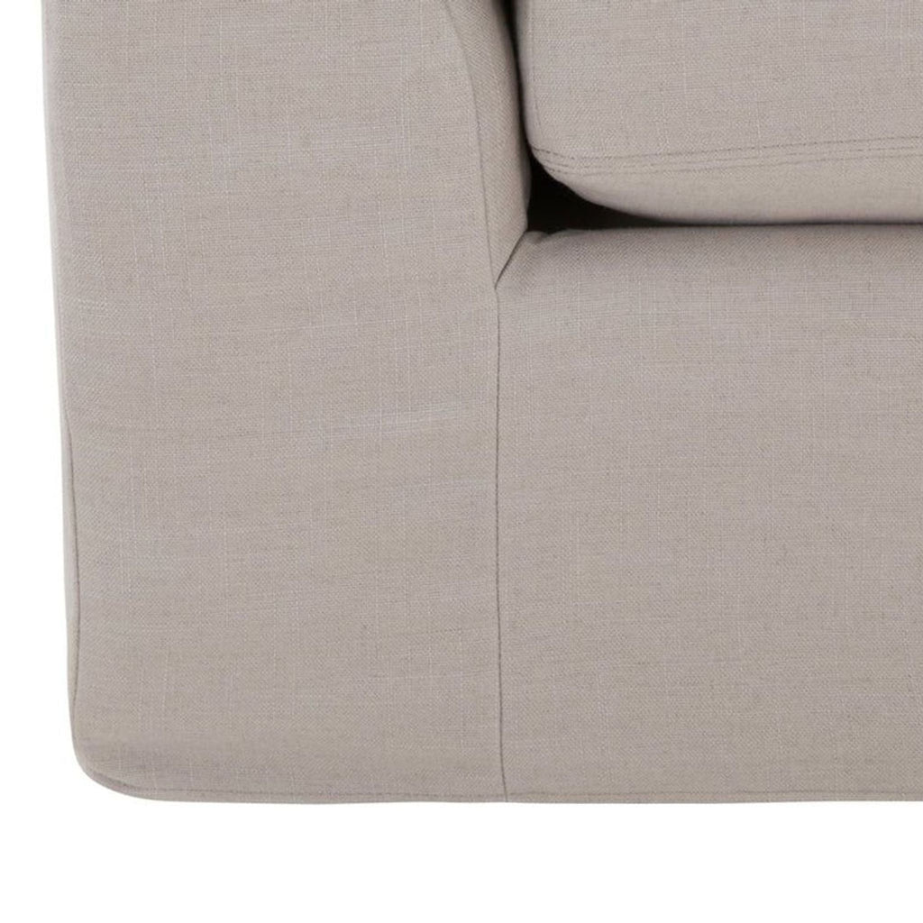 Sunday’s Get Together Corner Chair in Clay