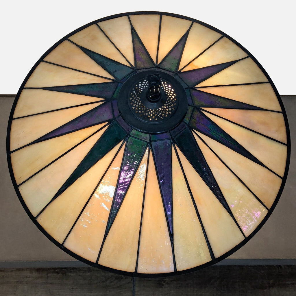 Thomasville Stained Glass Table Lamp