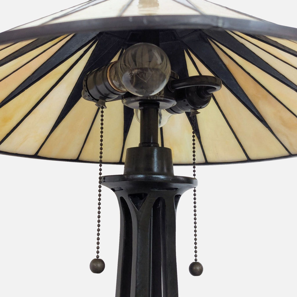 Thomasville Stained Glass Table Lamp