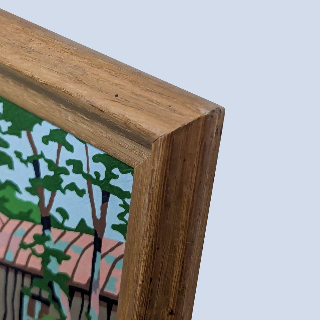 Vintage Watermill Landscape Paint by Number