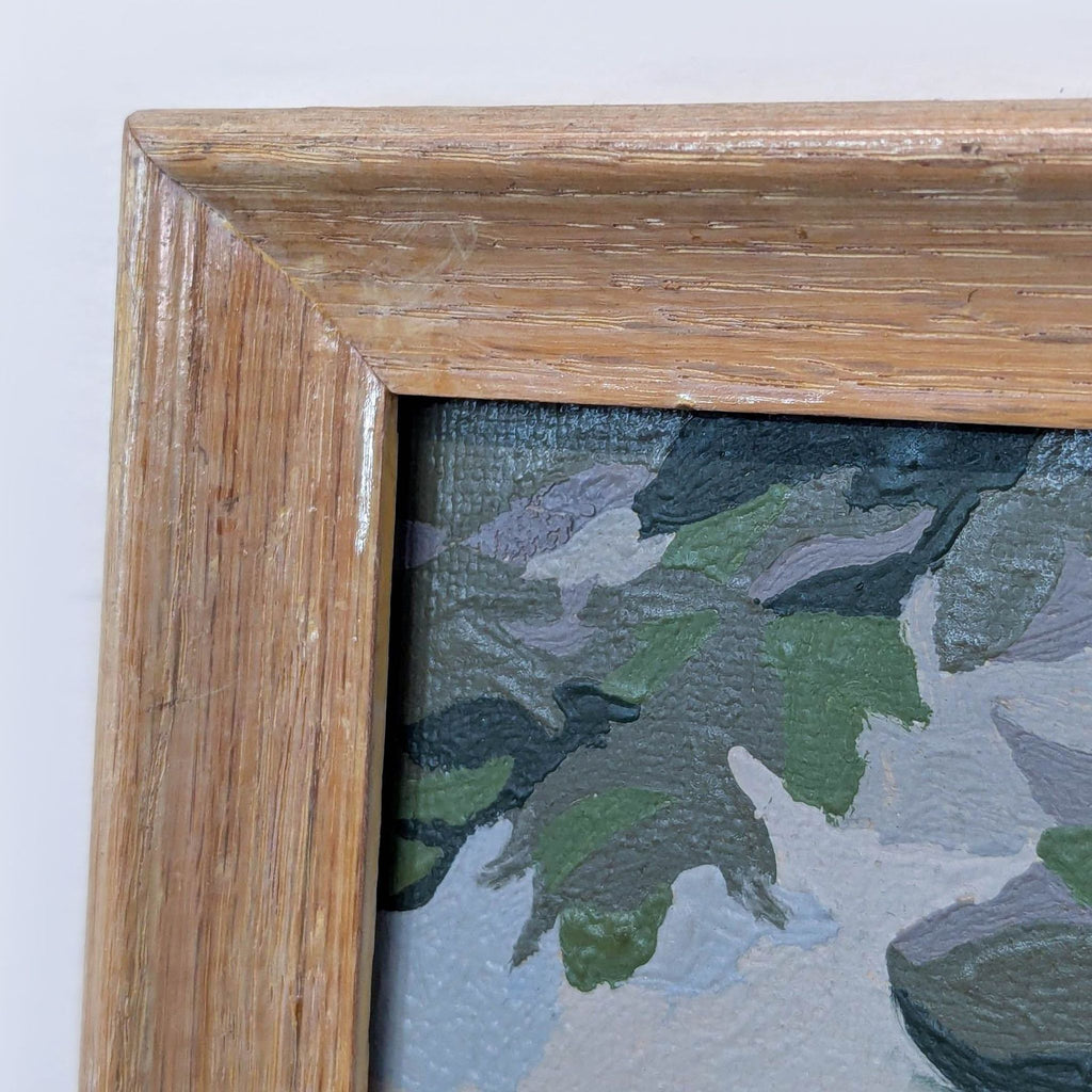 Vintage Paint by Number of Woman with Rose