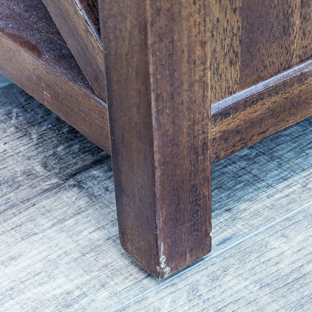 Wood One Drawer Wine Cabinet