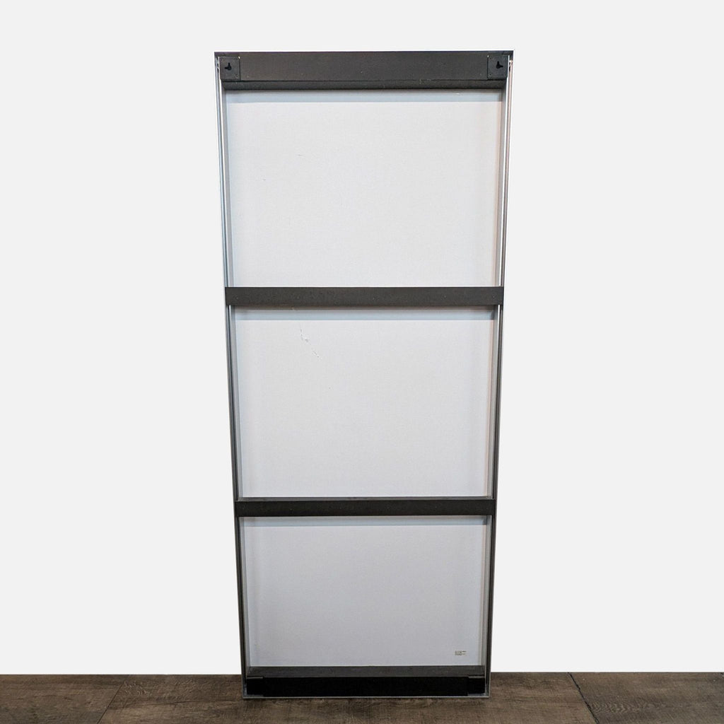 CB2 Infinity Modern Silver Full-Length Floor Mirror