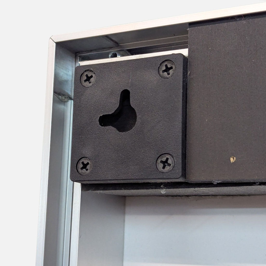 CB2 Infinity Modern Silver Full-Length Floor Mirror