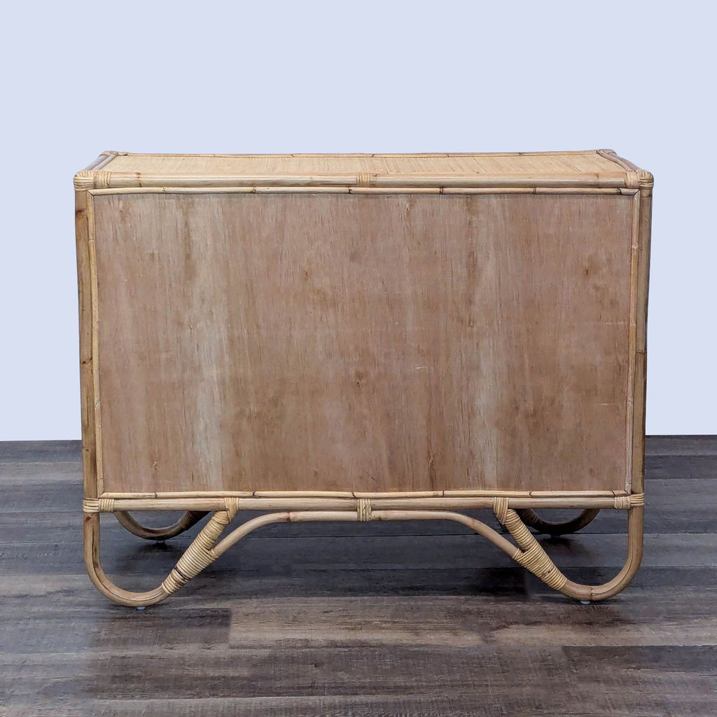 Urban Outfitters Melody Rattan Storage Cabinet