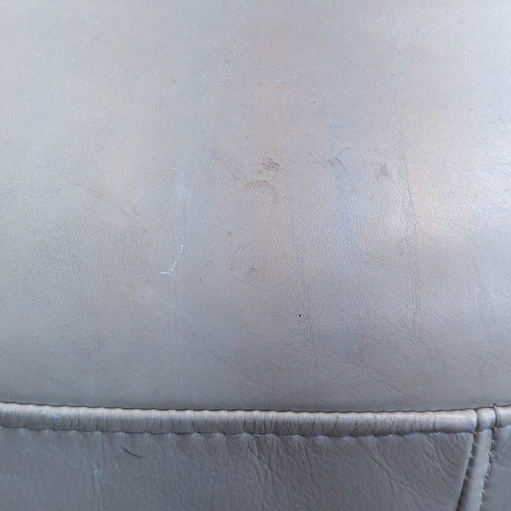 Contemporary Leather Swivel Oversized Lounge Chair