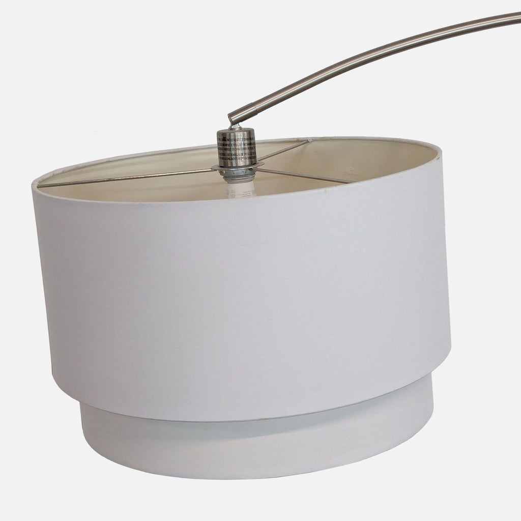 Pottery Barn Modern Arc Floor Lamp with Marble Base