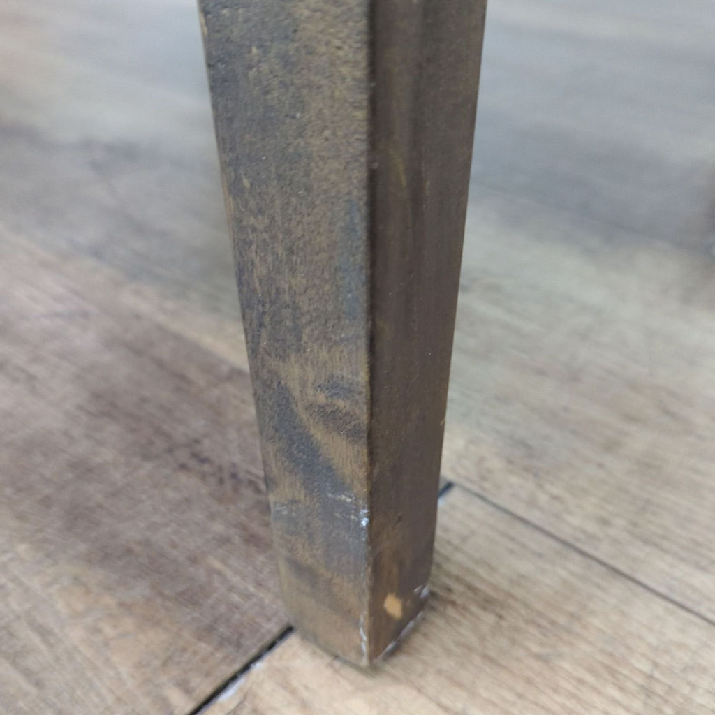 High Back Wing Dining Chair with Nailhead Trim