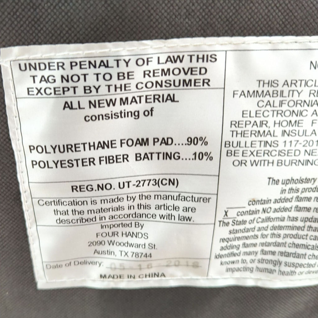 Four Hands Miles Modern Striped Club Chair