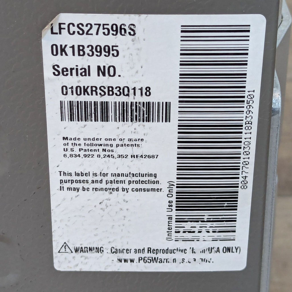 LG French Door Refrigerator with Bottom Freezer