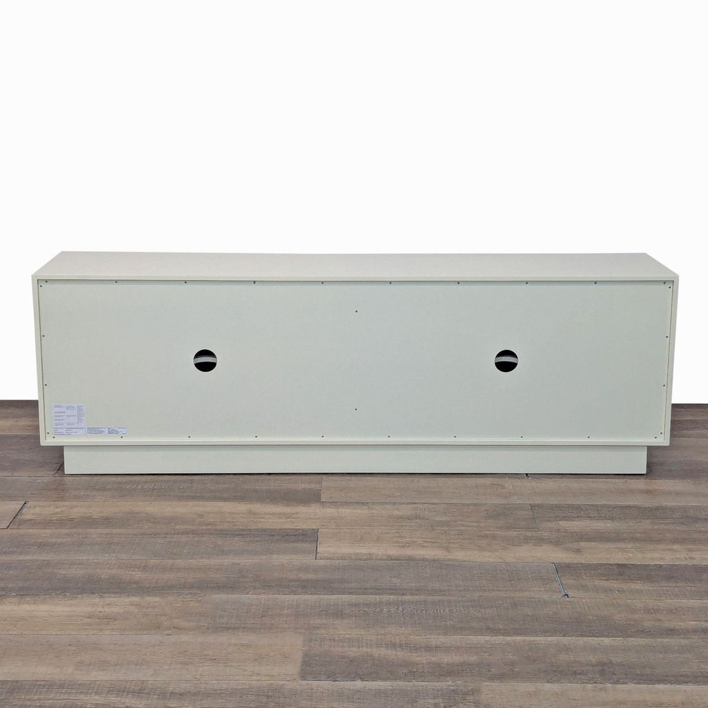 Williams Sonoma Carved Pattern Media Console