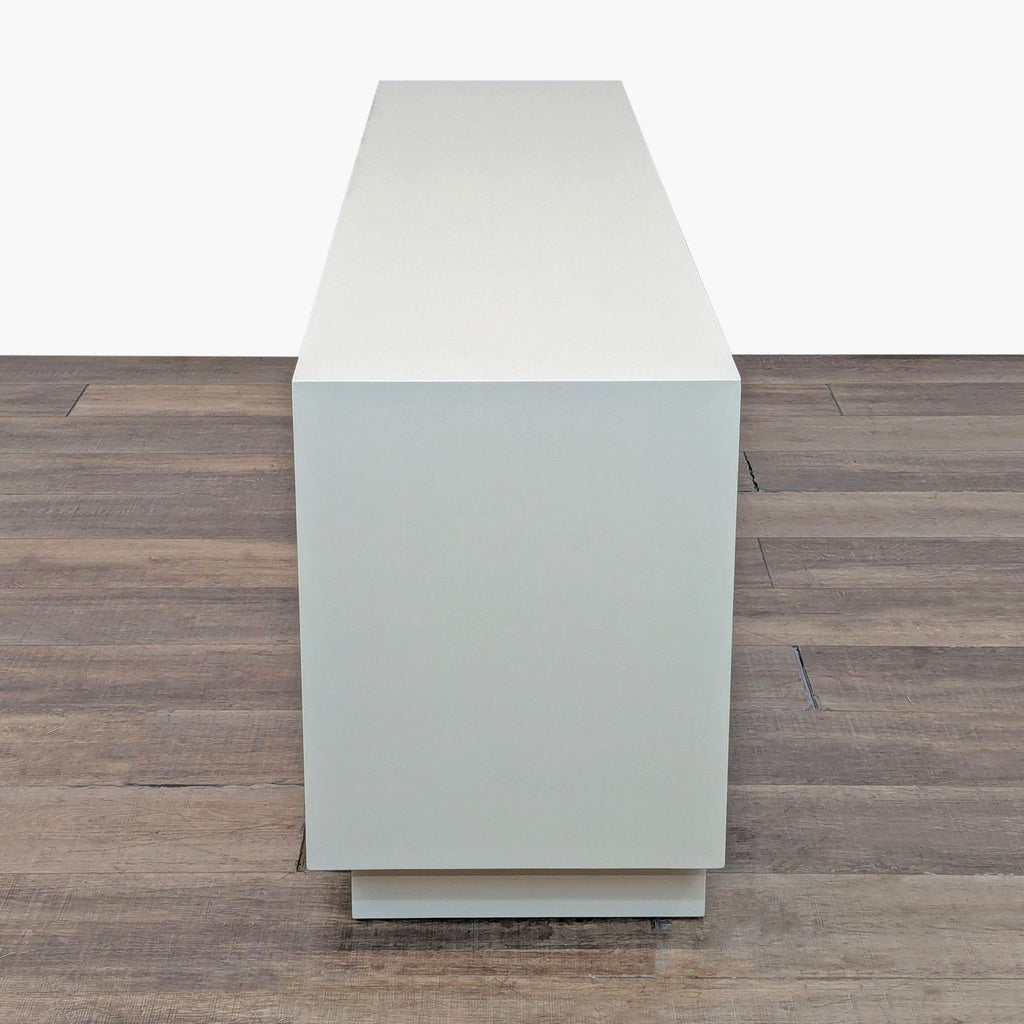 Williams Sonoma Carved Pattern Media Console