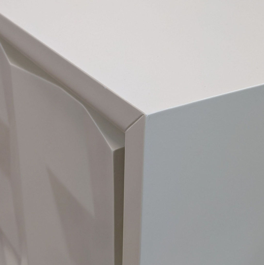 Williams Sonoma Carved Pattern Media Console