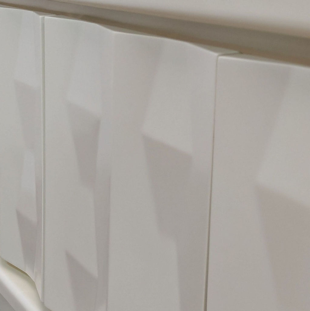 Williams Sonoma Carved Pattern Media Console