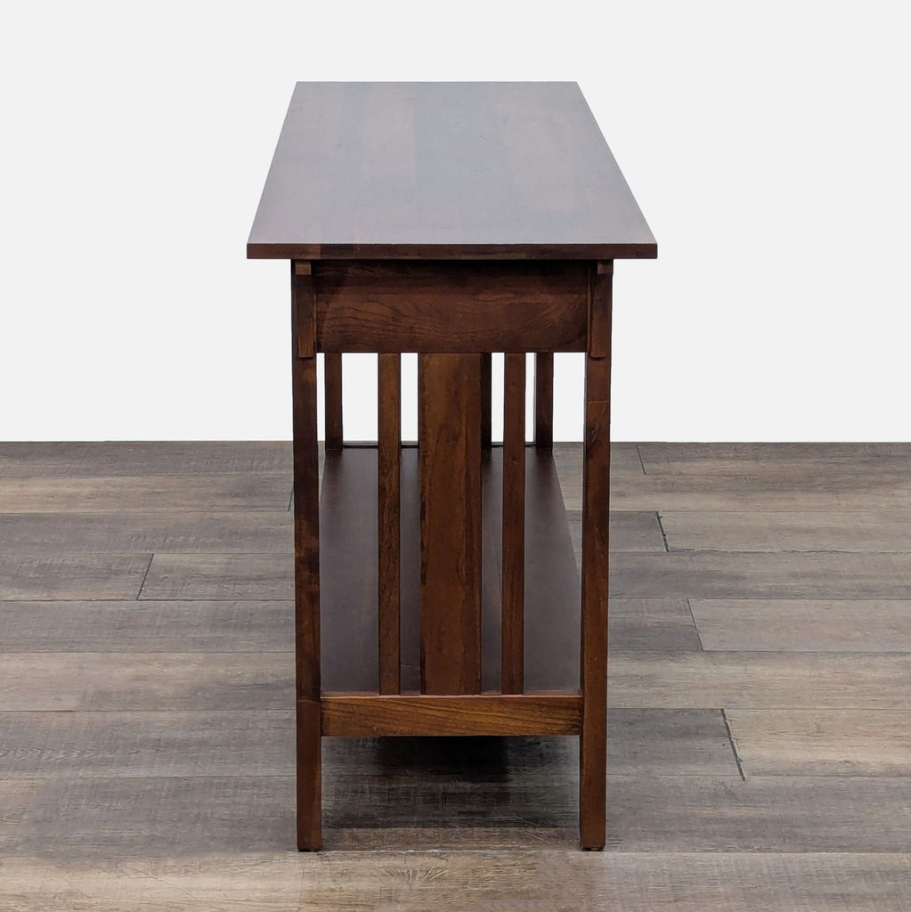 Ethan Allen Mission Style Console Table