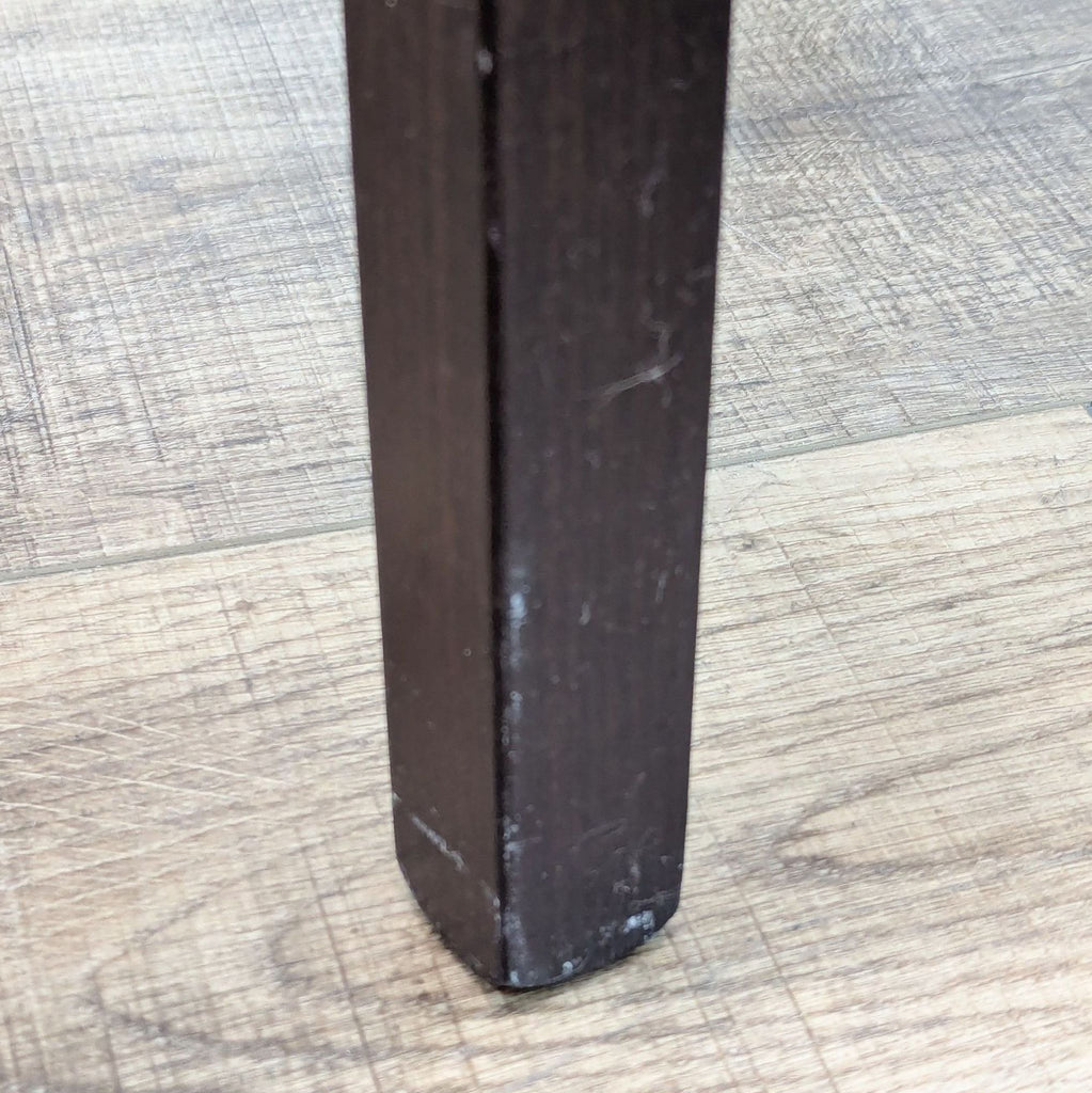 Wooden Bar Stool with Padded Seat