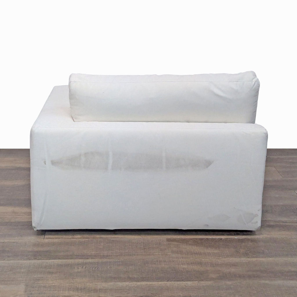 Restoration Hardware Lugano Slipcovered Modular Right Arm Chair