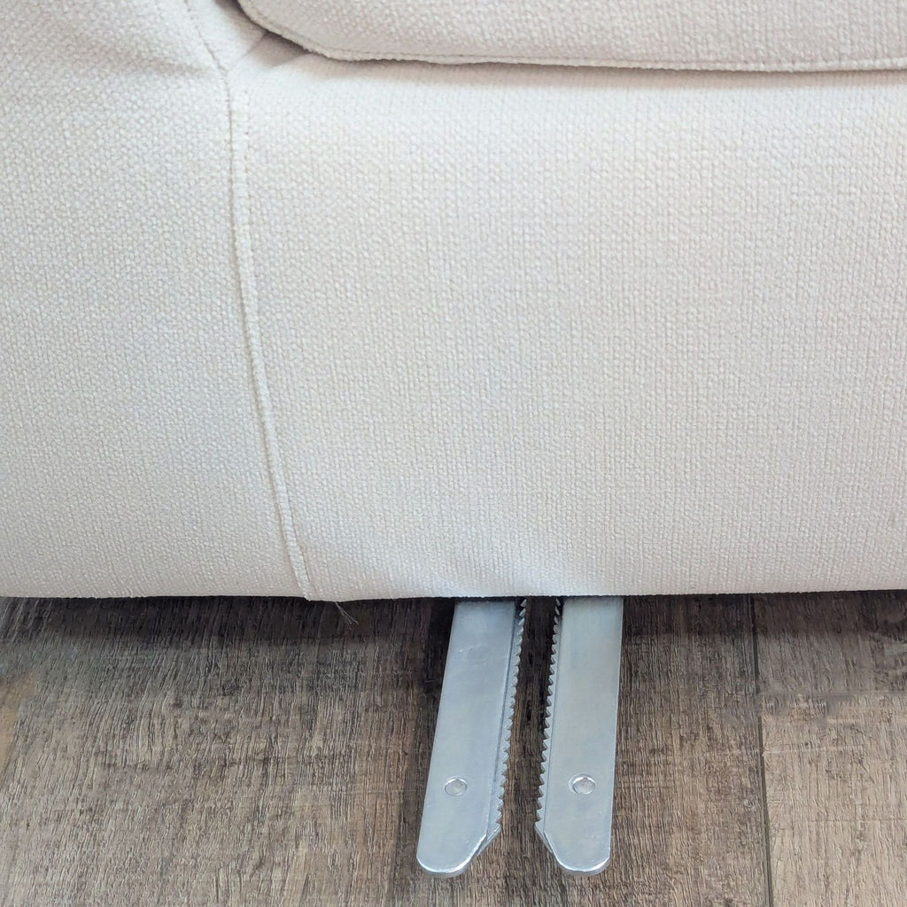 Restoration Hardware Lugano Slipcovered Modular Right Arm Chair