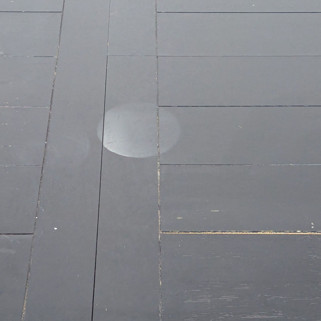 Cost Plus Expandable 6 Piece Black Farmhouse Dining Set