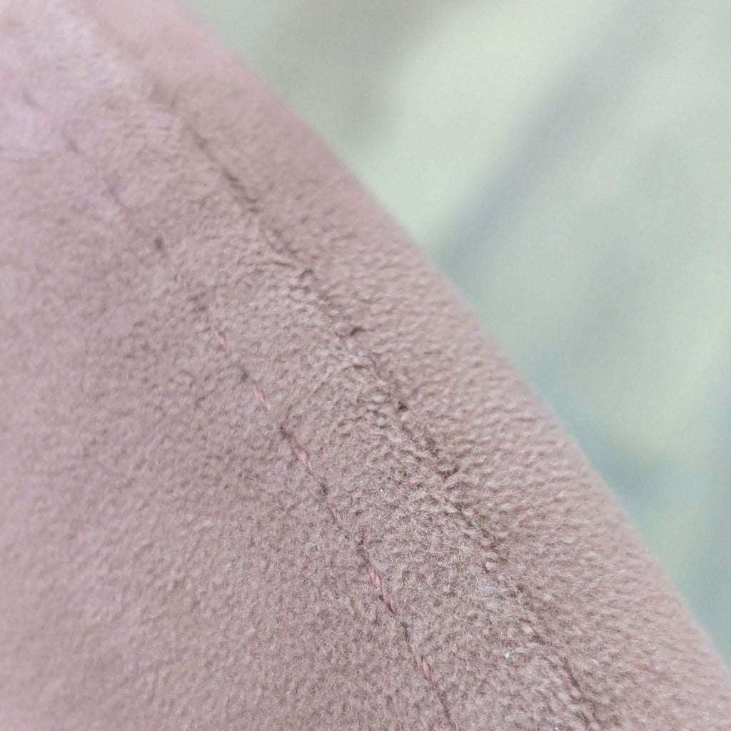 Fabric Covered Dining Chair with Metal Legs