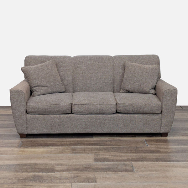 Contemporary La-Z-Boy sleeper sofa with streamlined arms.