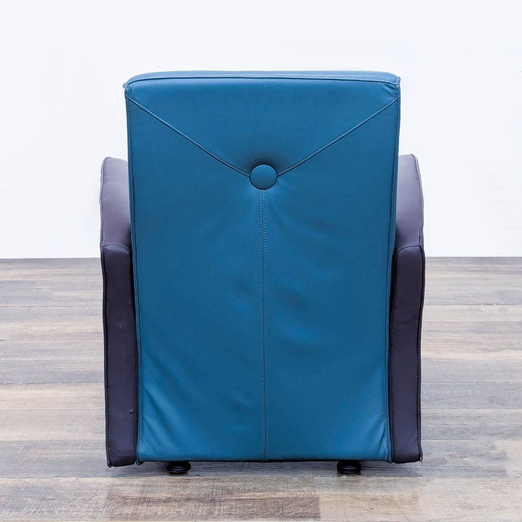 VIA Inc Modern Leather Lounge Chair