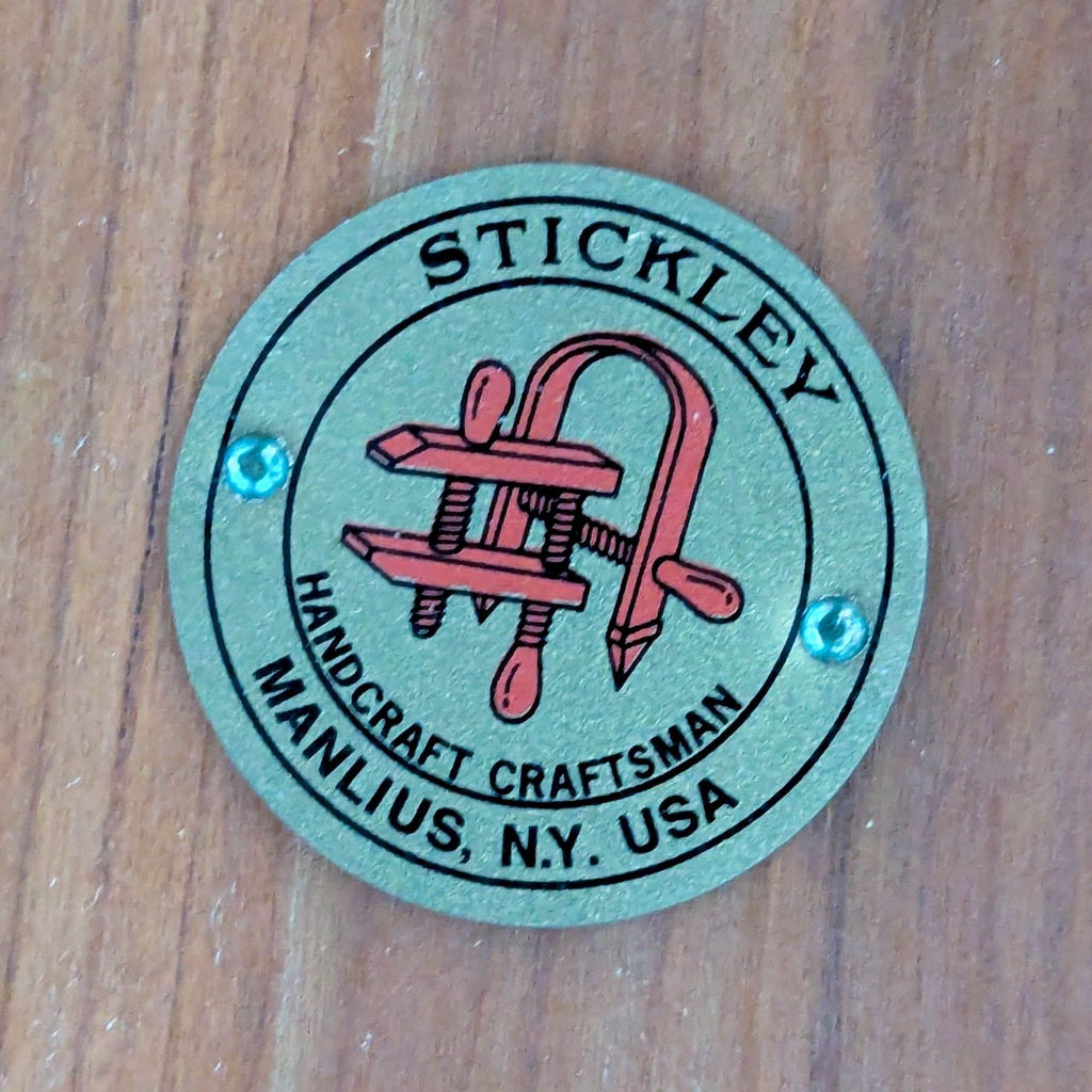 Stickley Furniture Harvey Ellis Mission Style Inlay Dining Table + 6 Chairs