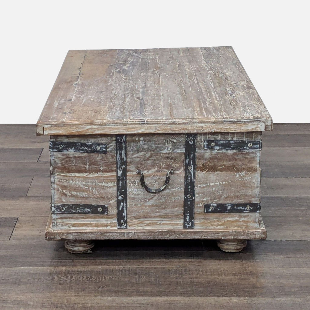 Pottery Barn Kaplan Trunk Coffee Table