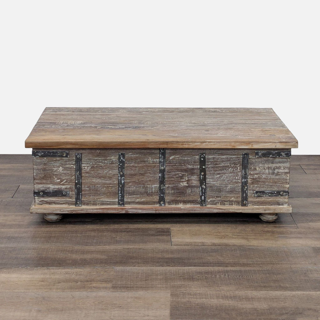 Pottery Barn Kaplan Trunk Coffee Table