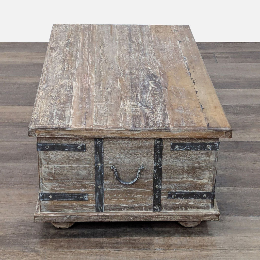 Pottery Barn Kaplan Trunk Coffee Table