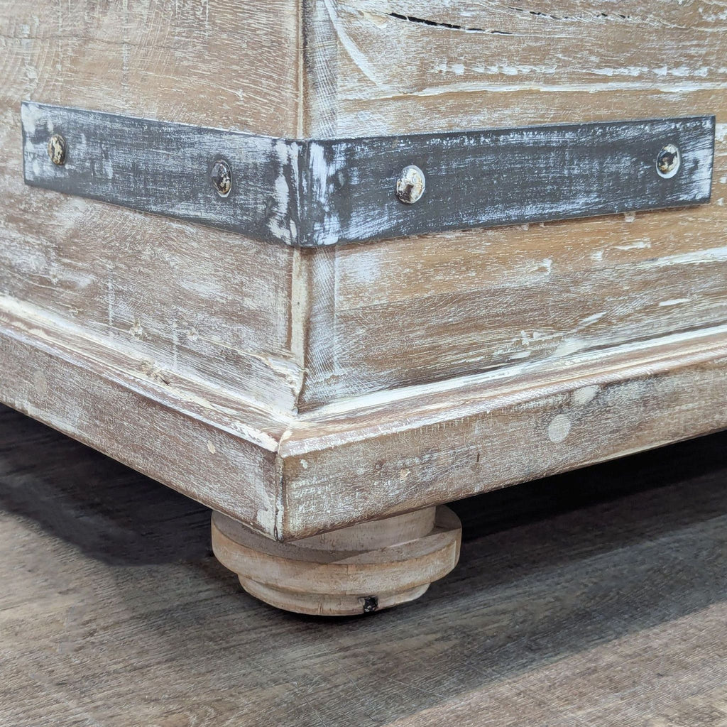 Pottery Barn Kaplan Trunk Coffee Table