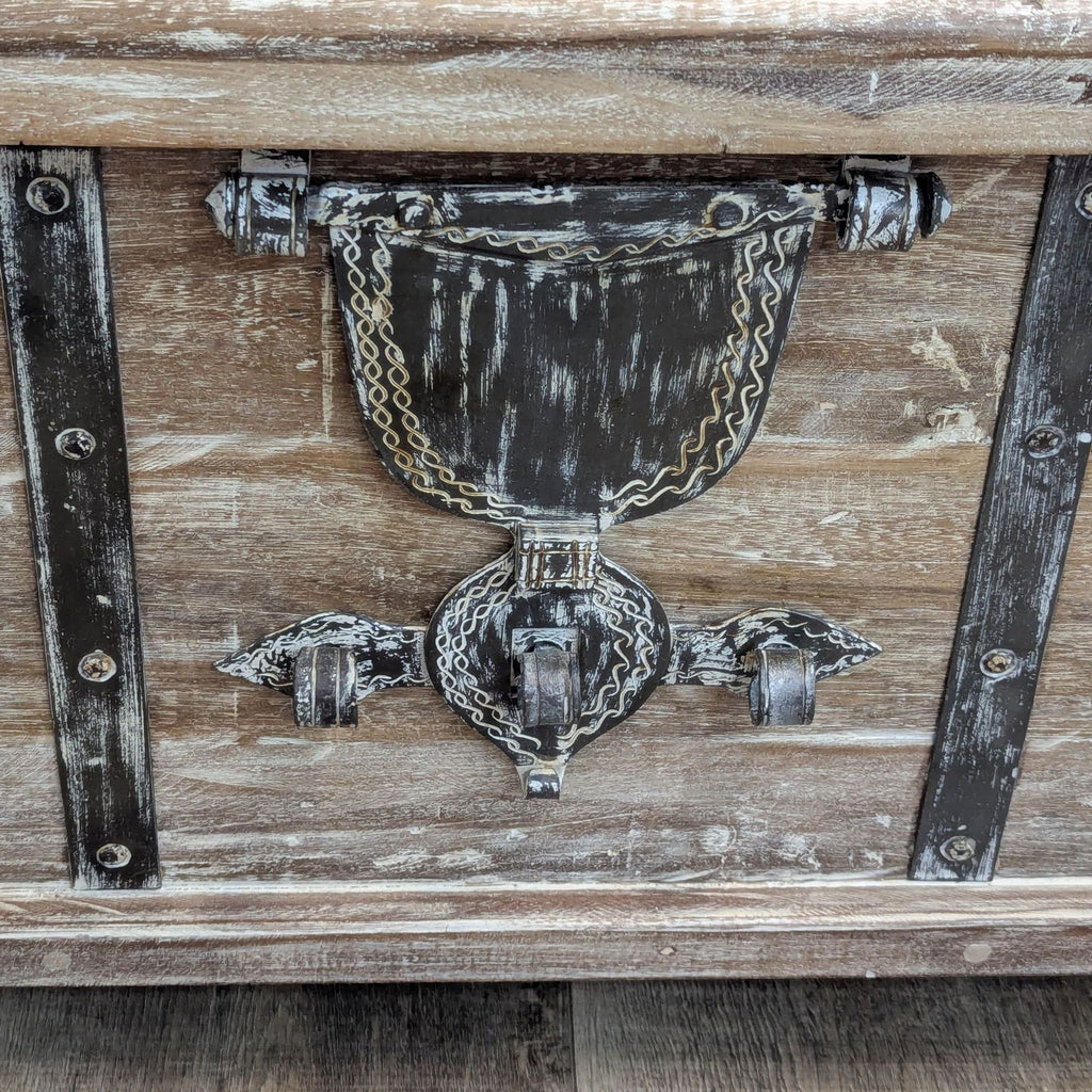 Pottery Barn Kaplan Trunk Coffee Table