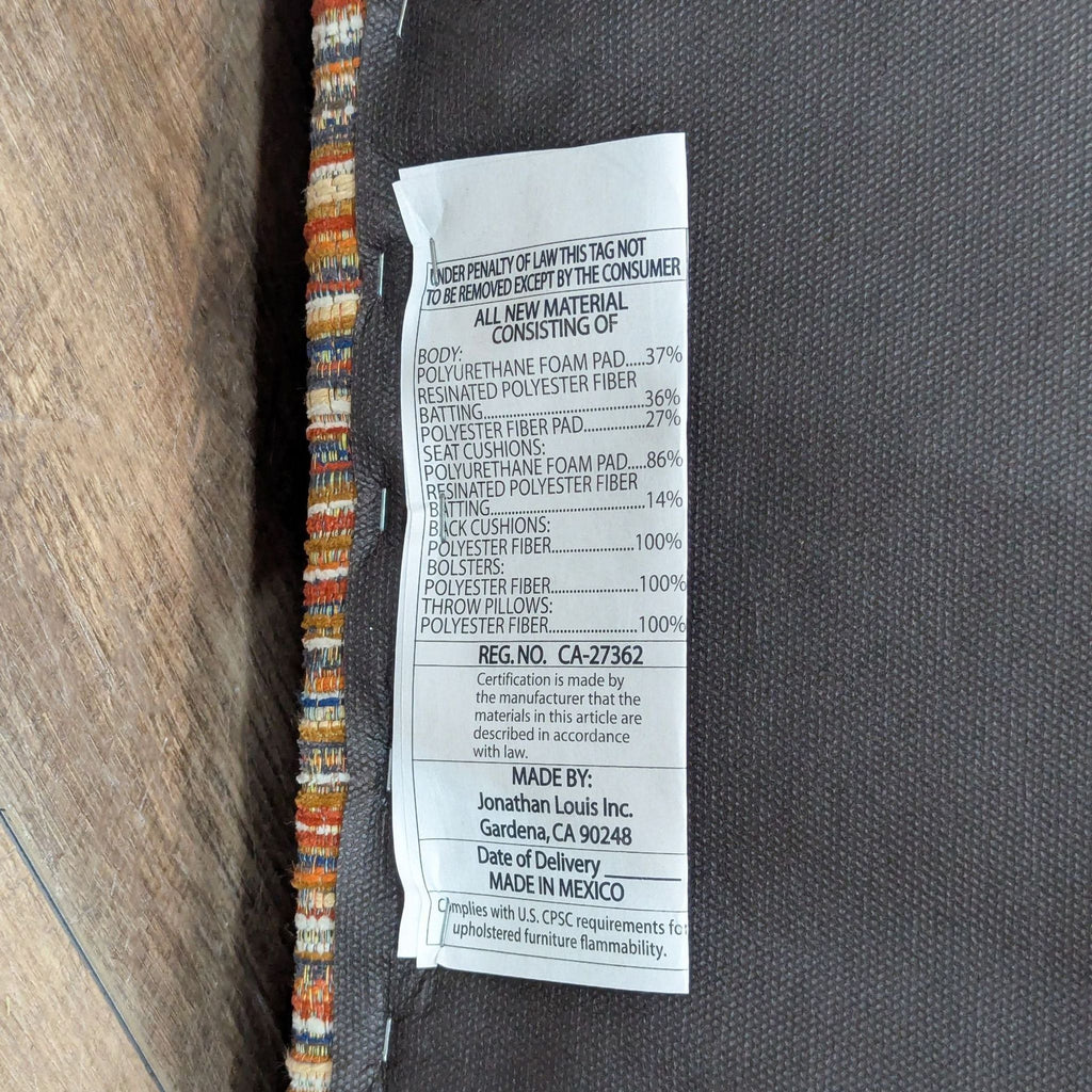 Jonathan Louis Contemporary Mansfield Lounge Chair