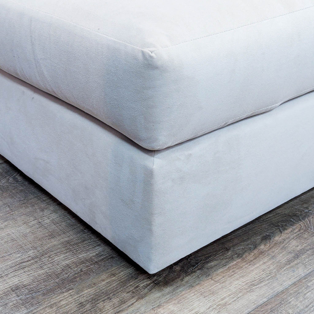 Pottery Barn Modern Shasta Square Upholstered Return Bumper Sectional