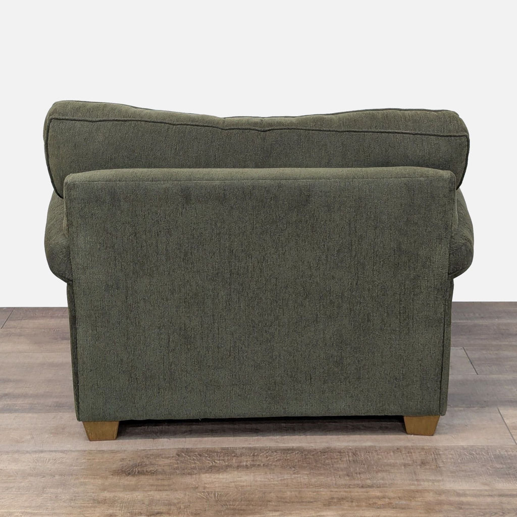 Bauhaus TransitionalGreen Chair and a Half