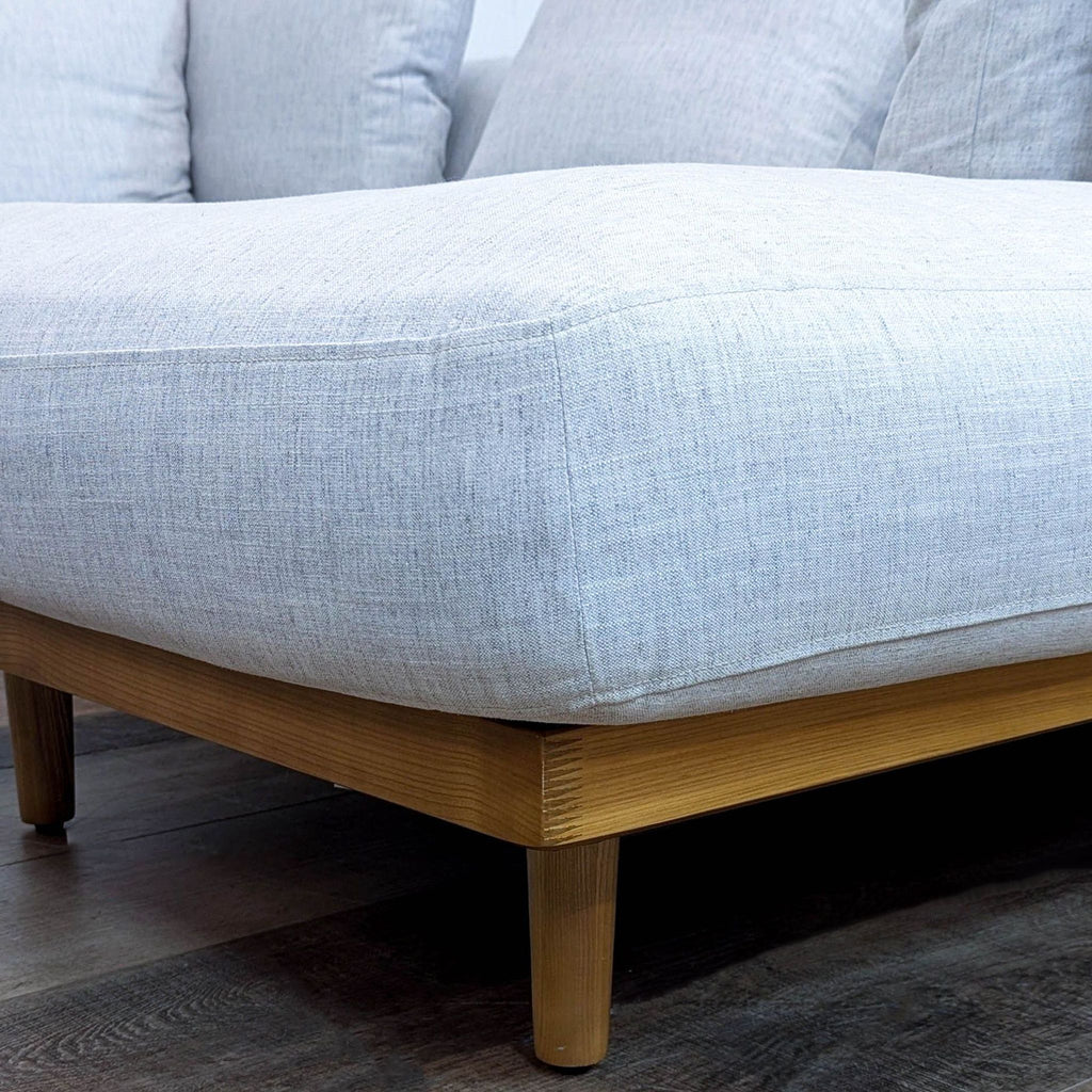 West Elm Newport 2-Piece Modern Chaise Sectional