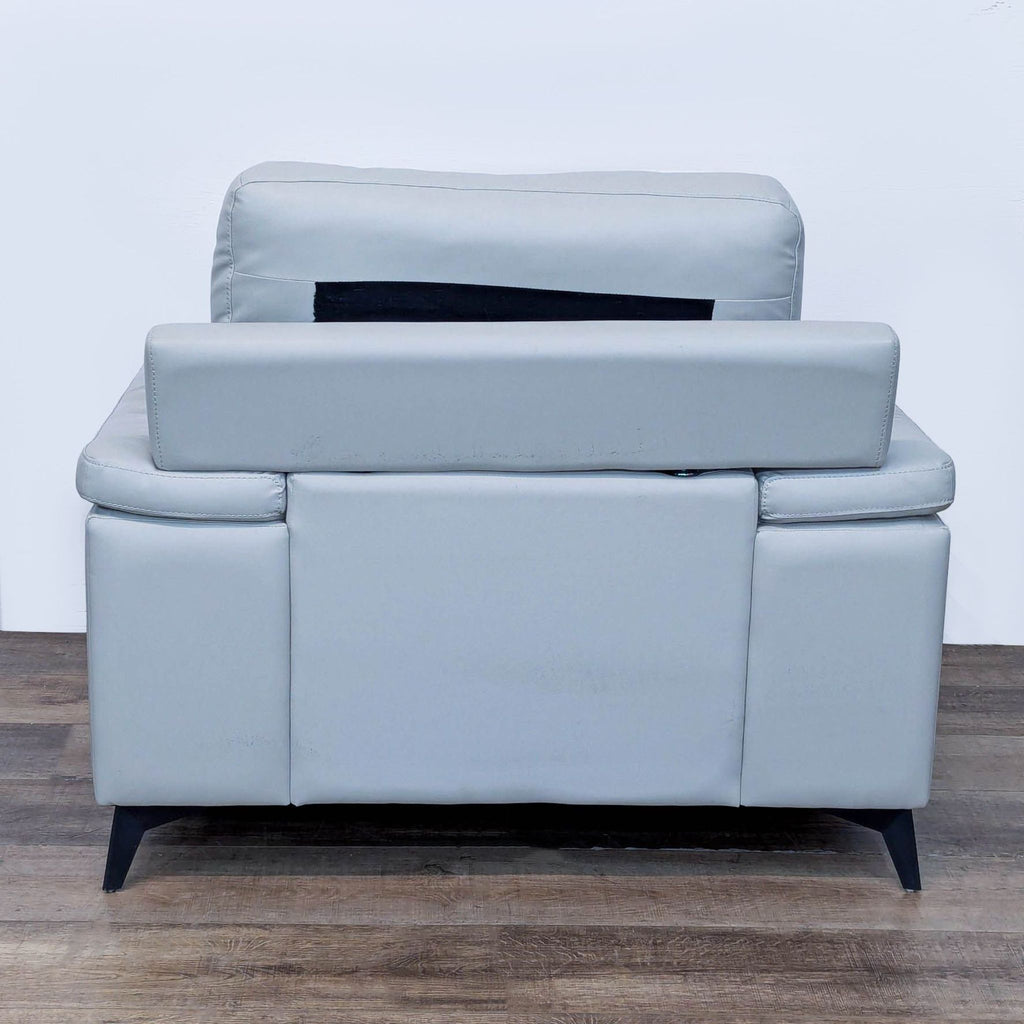 Homeglance Mischa Modern Leather Lounge Chair