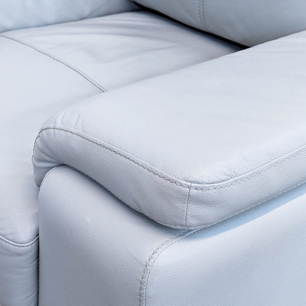 Homeglance Mischa Modern Leather Lounge Chair