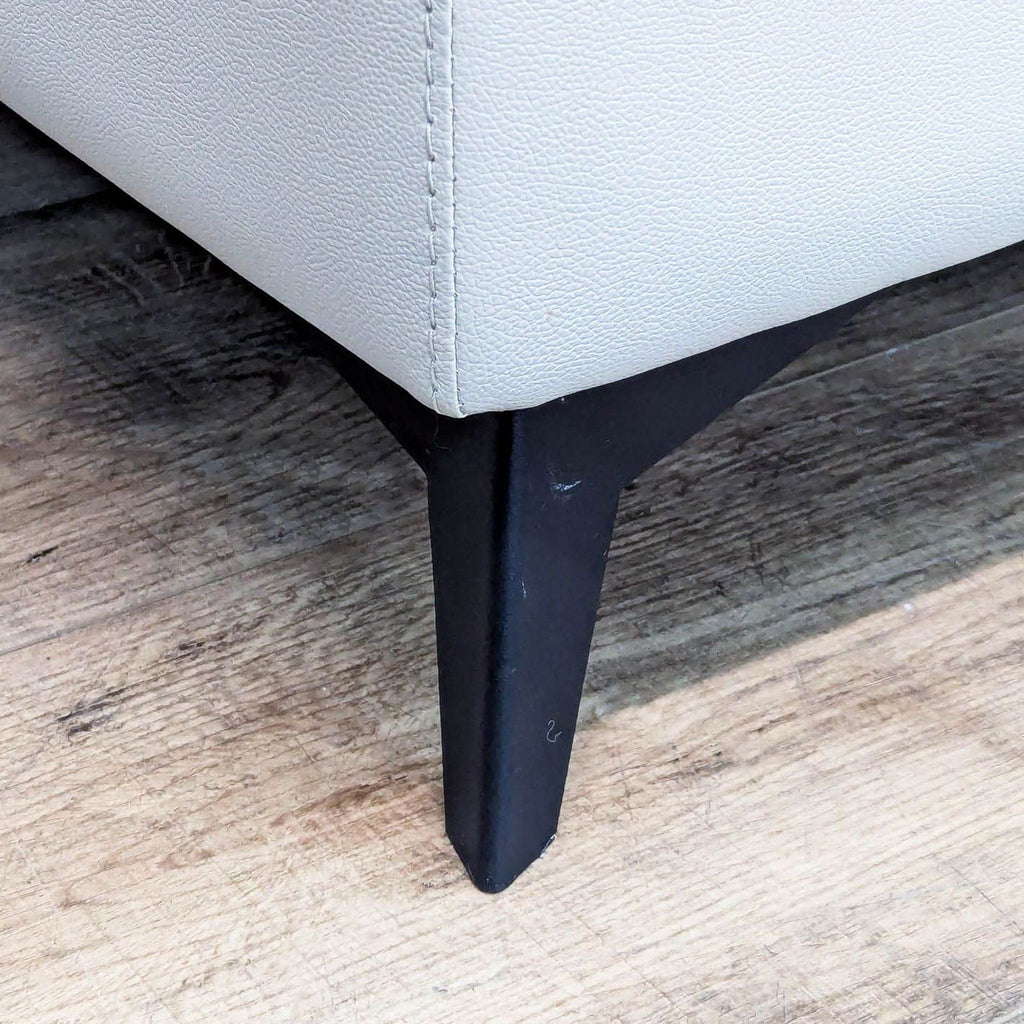 Homeglance Mischa Modern Leather Lounge Chair